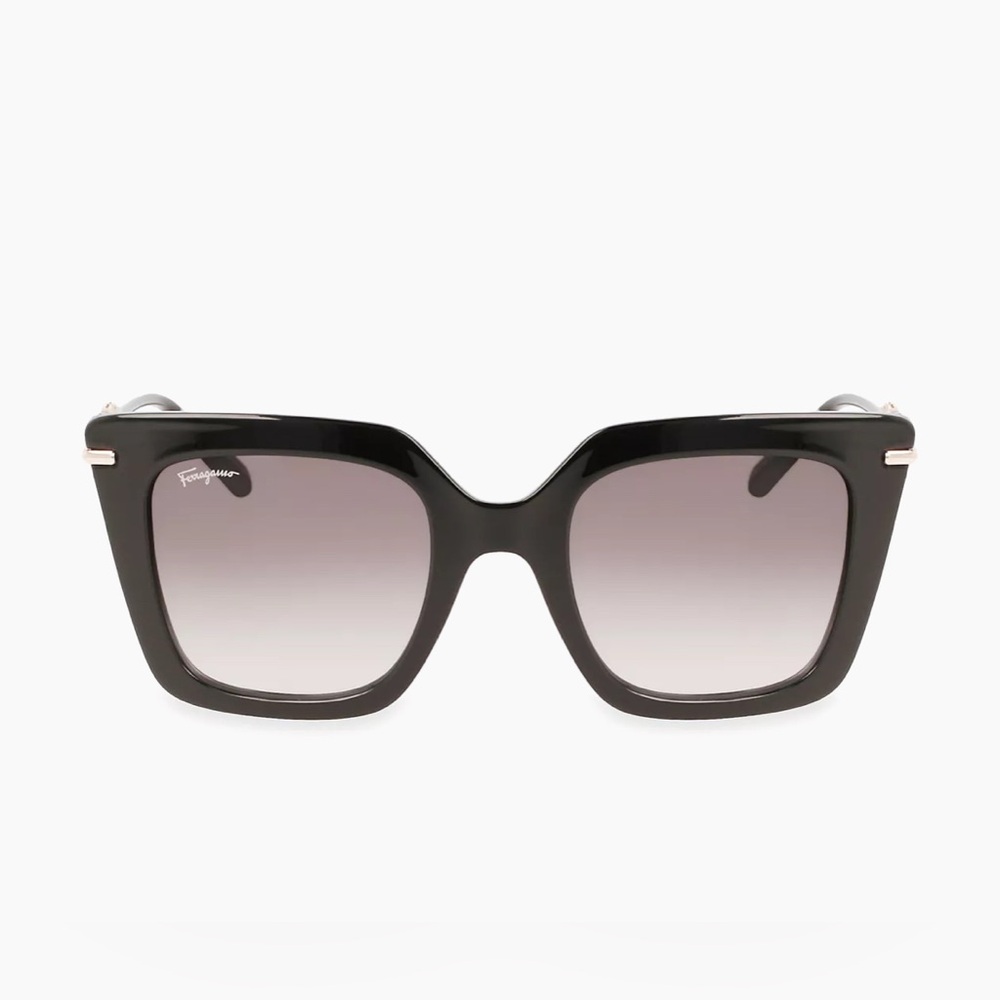 SALVATORE FERRAGAMO Gancini 51MM Rectangle Sunglasses - Picture 4 of 15